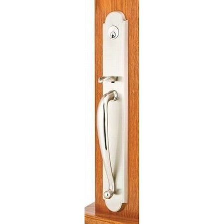 Emtek Satin Nickel Handleset, 4304CUS15LH 4304CUS15LH